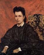 Giovanni Fattori Portrat der ersten Ehefrau des Kunstlers Spain oil painting artist